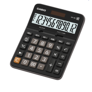 Calculator de birou Casio DX-12B 12 digiti negru