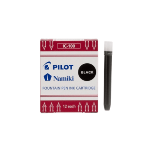 Set 12 rezerve cerneala Pilot negru
