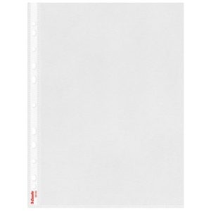 Folie de protectie Esselte A4 deschidere superioara si lateral stanga 115 mic 100 buc/cutie standard, ESS56193