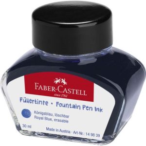 Calimara cerneala Faber-Castell albastra 30 ml, FC149839
