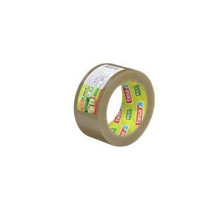 Banda adeziva maro deschis plastic reciclat 50 mm x 66 m Banda ambalare 50 mm x 66 m Eco&Ultra Strong maro 58297 Tesa